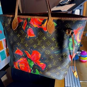 Louis Vuitton Stephan Sprouse Roses Neverfull